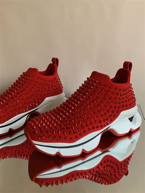 louis vuitton mens shoes spikes|louis vuitton red spike shoes.